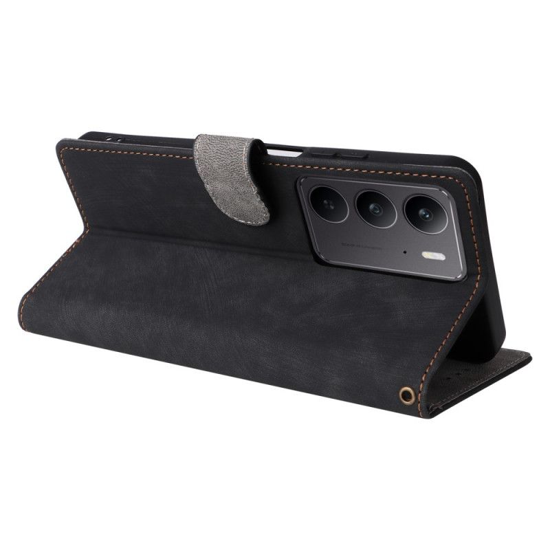 Housse Realme 14X 5G / C75 Protection RFID Effet Daim