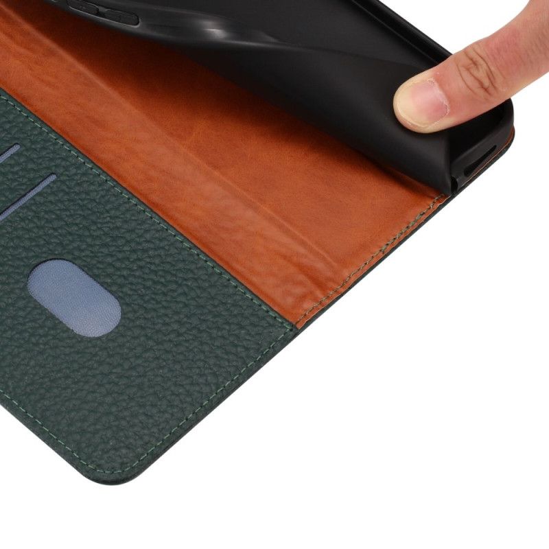 Housse Realme 14X 5G Cuir Véritable