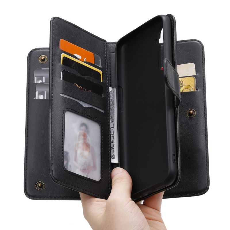 Housse Realme 6 Multi-fonctions 10 Porte-cartes