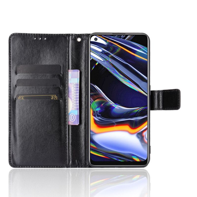 Housse Realme 7 Pro Simili Cuir Flashy