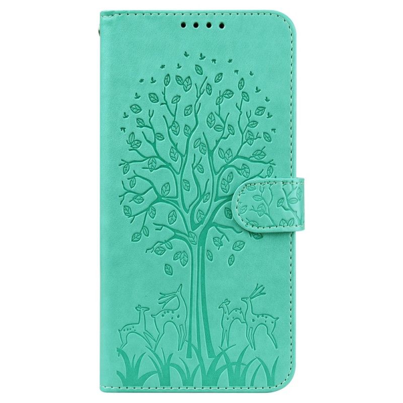 Housse Realme 8i Arbre Et Cerfs