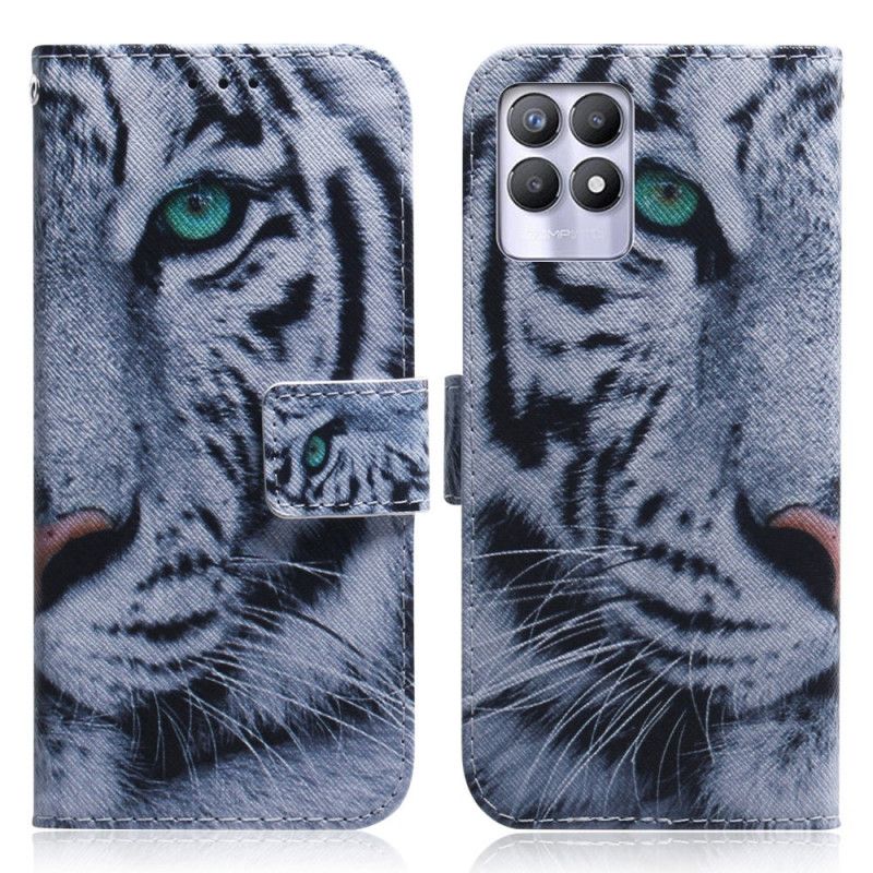 Housse Realme 8i Face De Tigre