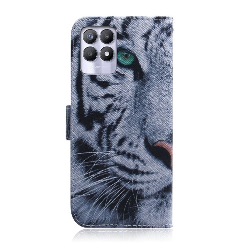 Housse Realme 8i Face De Tigre