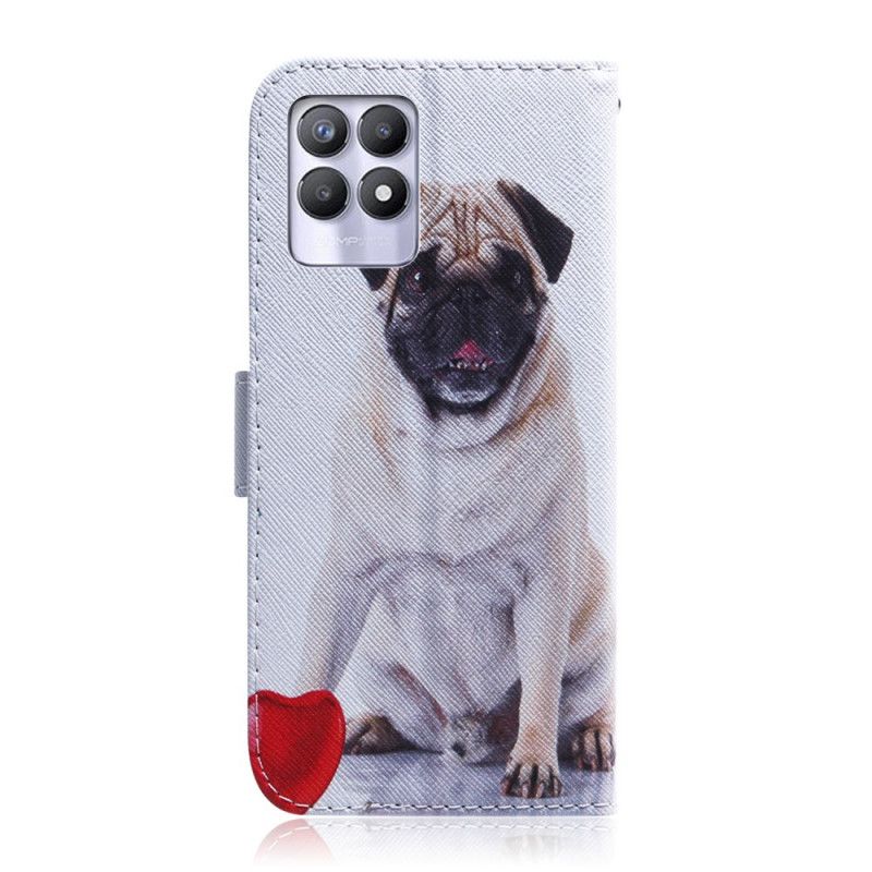 Housse Realme 8i Pug Dog