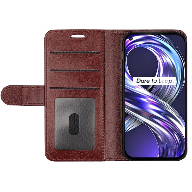 Housse Realme 8i Simili Cuir Ultra