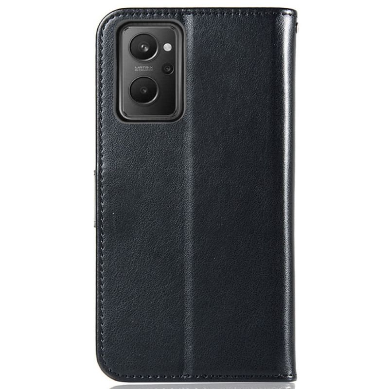 Housse Realme 9i Effet Cuir Attrape-Rêves Hibou