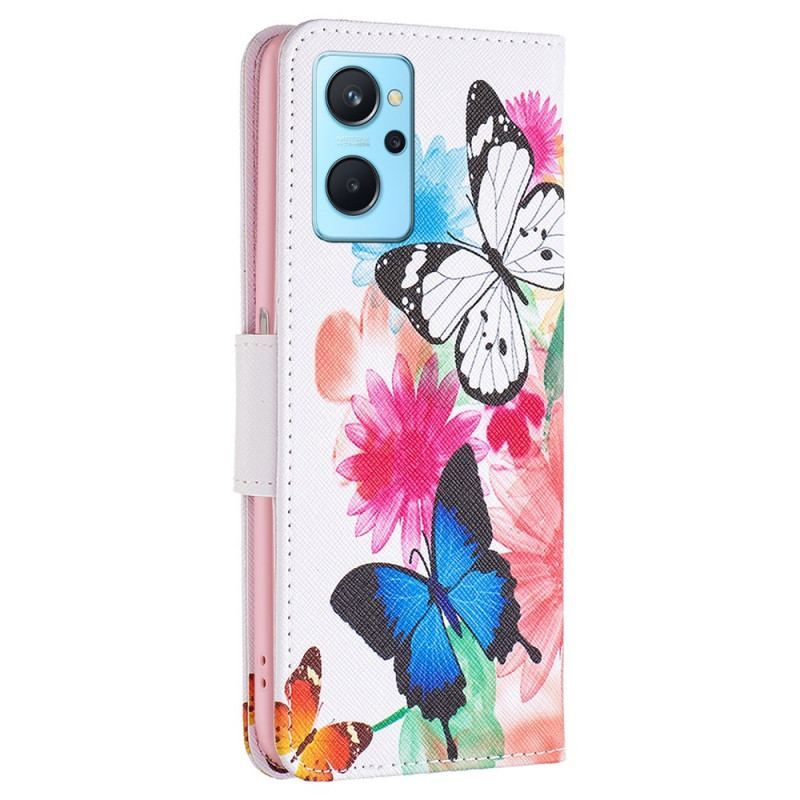 Housse Realme 9i Papillons