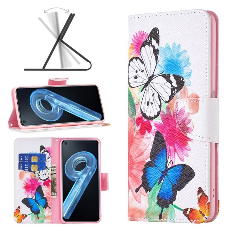 Housse Realme 9i Papillons