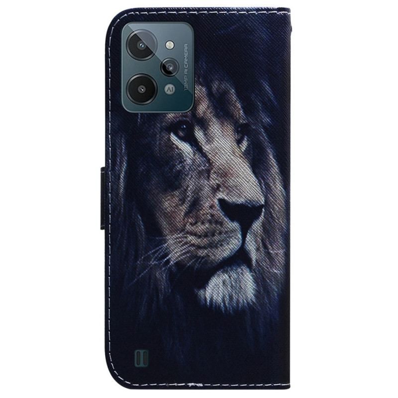 Housse Realme C31 Tête de Lion