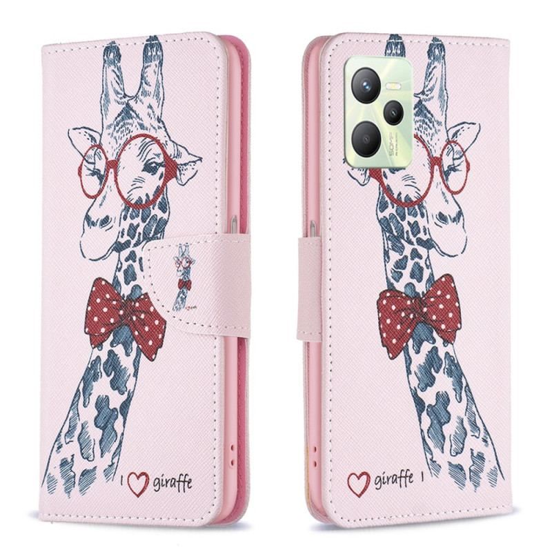 Housse Realme C35 Girafe