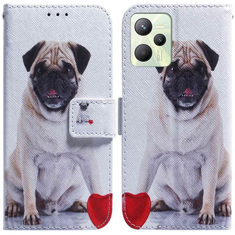 Housse Realme C35 Pug Dog