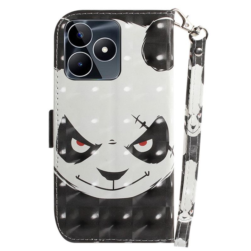 Housse Realme C53 / C51 Angry Panda