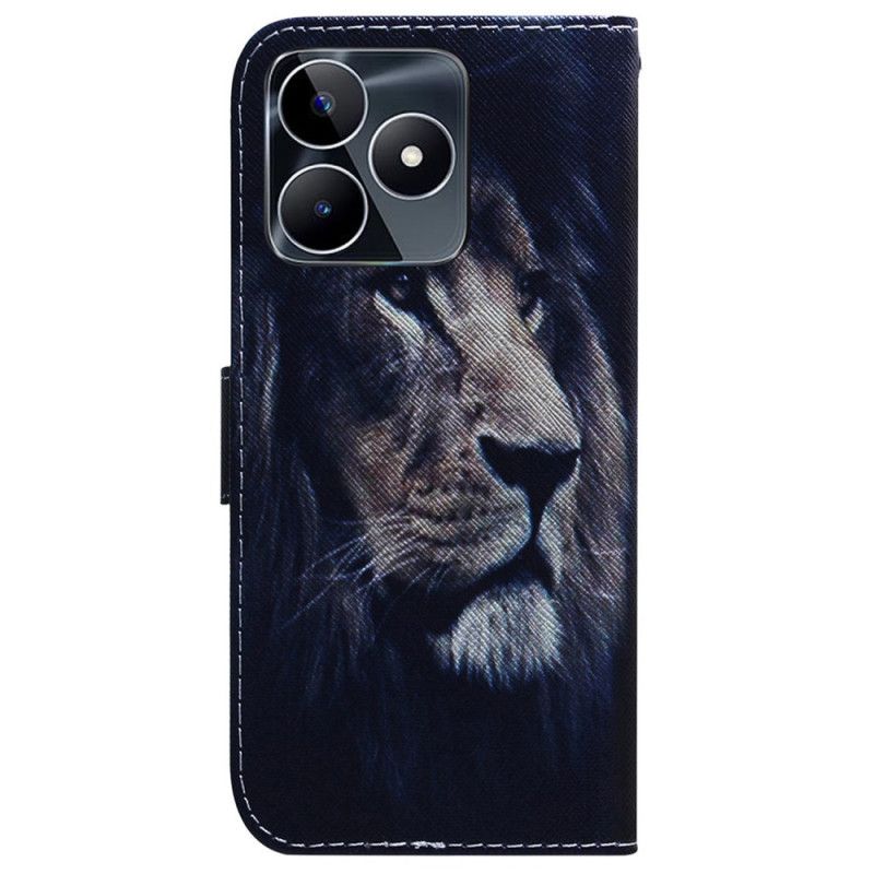 Housse Realme C53 / C51 Dreaming Lion