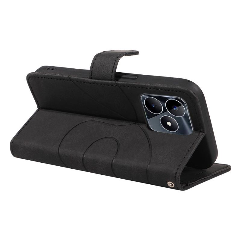 Housse Realme C53 / C51 Lignes Ondulées