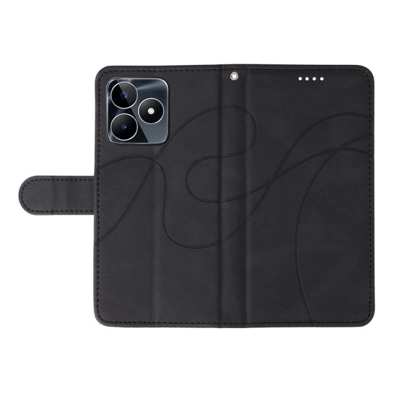 Housse Realme C53 / C51 Lignes Ondulées