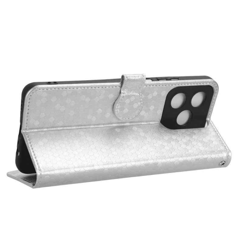 Housse Realme C53 / C51 Points Brillants à Lanière