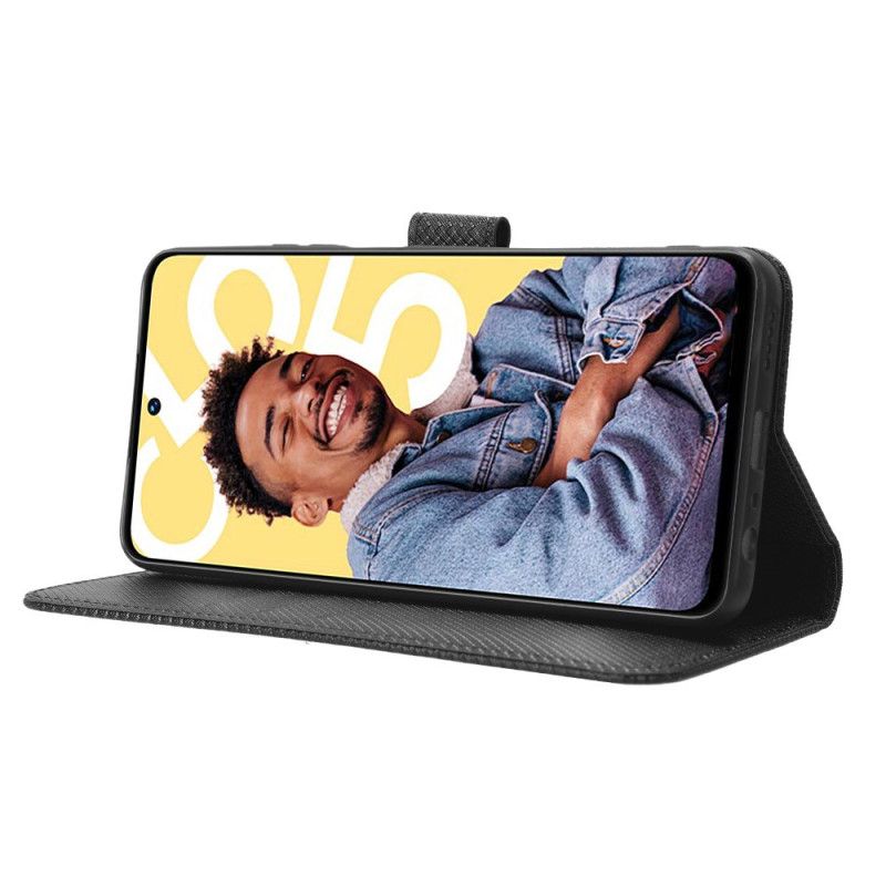 Housse Realme C55 Design Texturé à Lanière