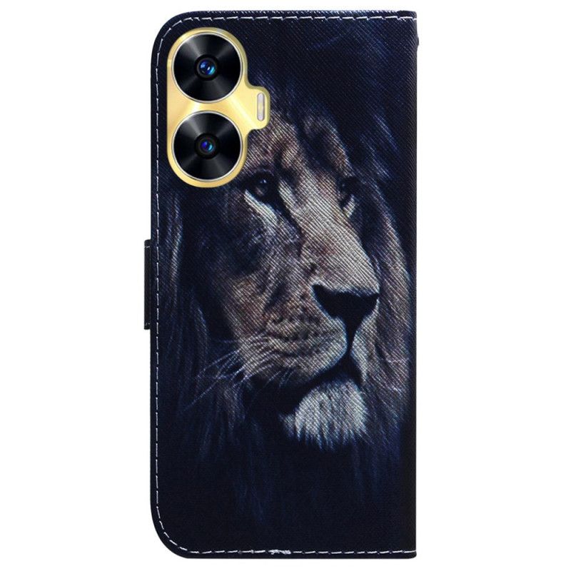 Housse Realme C55 Dreaming Lion
