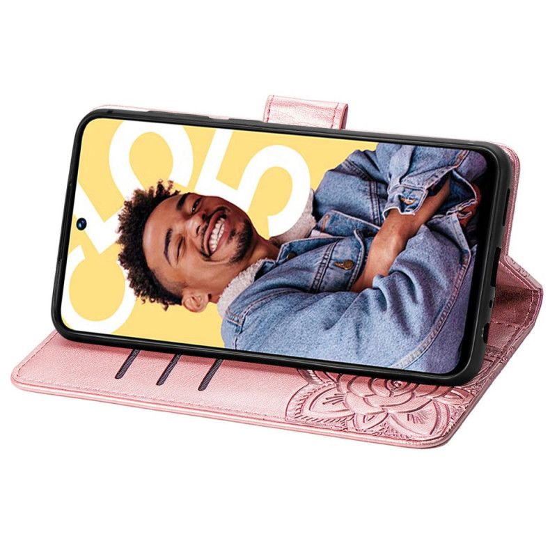 Housse Realme C55 Papillon Baroque à Lanière