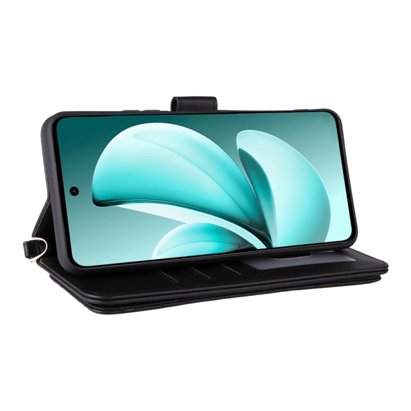 Housse Realme C71 Matelassée avec Bandoulière et Dragonne