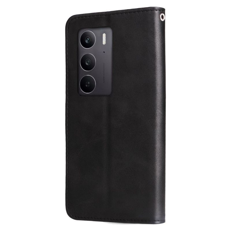 Housse Realme C75 / C71 / 14X 5G Pochette à Fermeture Éclair