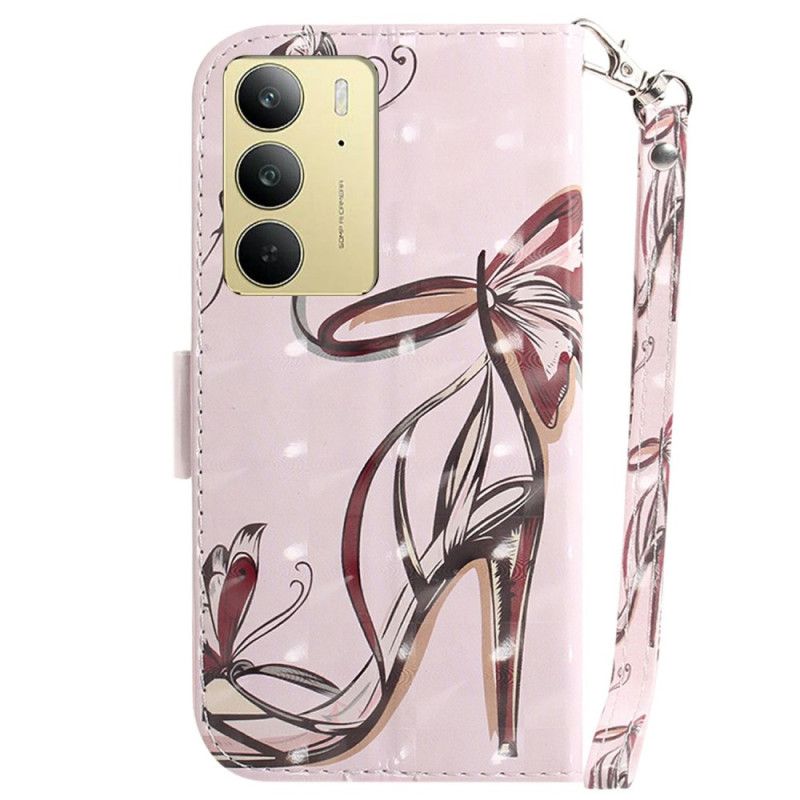 Housse Realme C75 Escarpin à Lanière