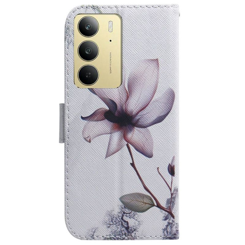 Housse Realme C75 Fleur Rose