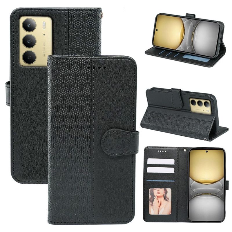 Housse Realme C75 Frise avec Lanière