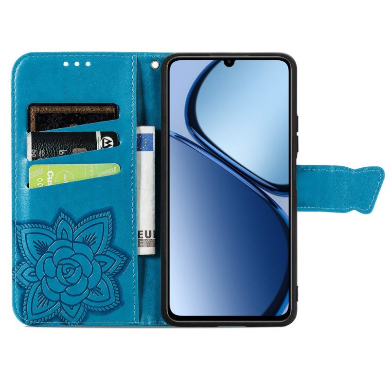 Housse Realme Note 60 / 60X / C63 / C61 Papillon Baroque