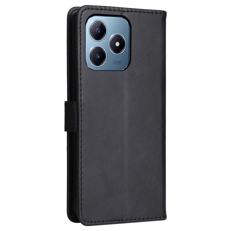 Housse Realme Note 60X / C63 / C61 Simili Cuir Uni