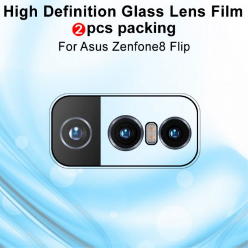 Lentille De Protection En Verre Trempé Coque Asus Zenfone 8 Flip Imak