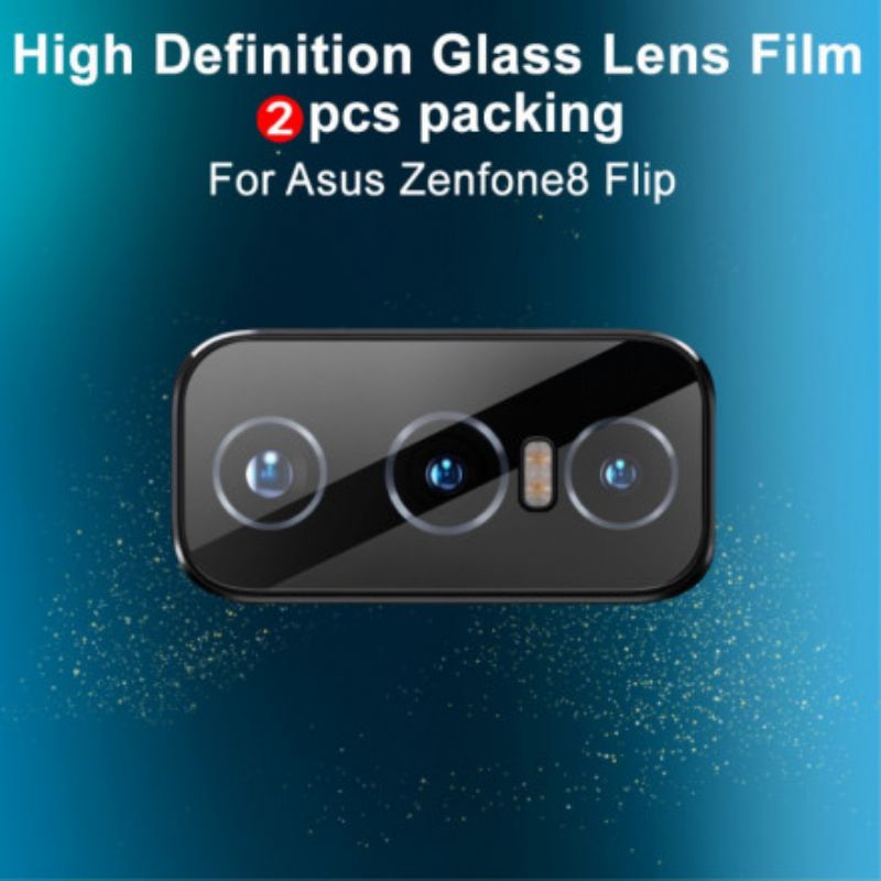 Lentille De Protection En Verre Trempé Coque Asus Zenfone 8 Flip Imak