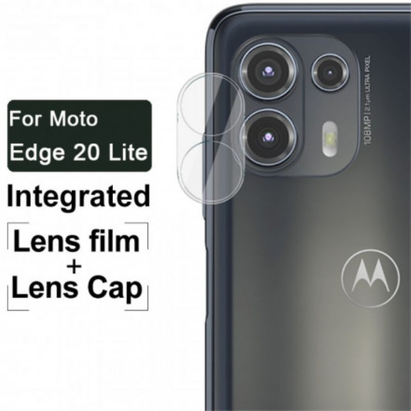 Lentille De Protection En Verre Trempé Coque Motorola Edge 20 Lite Imak