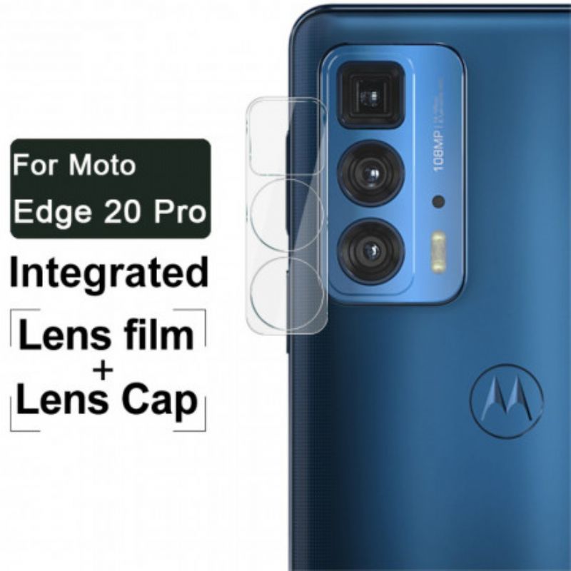 Lentille De Protection En Verre Trempé Coque Pour Motorola Edge 20 Pro Imak