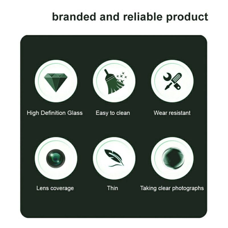 Lentille de Protection en Verre Trempé Oppo Find X8 Pro (version noire)