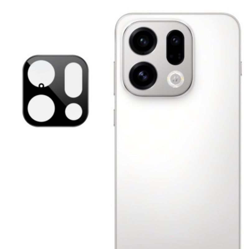 Lentille de Protection en Verre Trempé pour Oppo Find X9 5G (version noire)