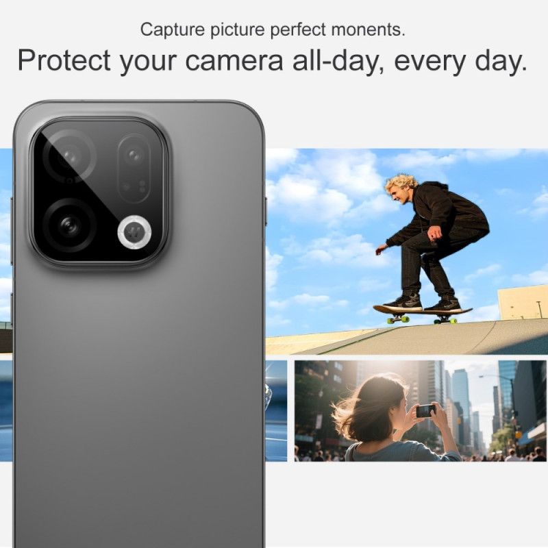 Lentille de Protection en Verre Trempé pour Oppo Find X9 5G (version noire)