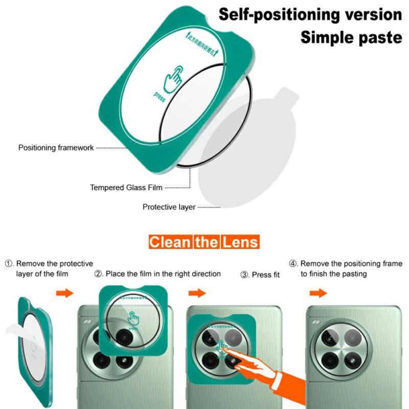 Lentille de Protection pour Caméra Oppo Find X8 Cadre de Positionnement Automatique