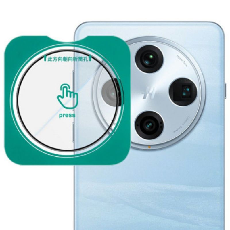 Lentille de Protection pour Caméra Oppo Find X8 Pro avec Cadre de Positionnement Automatique