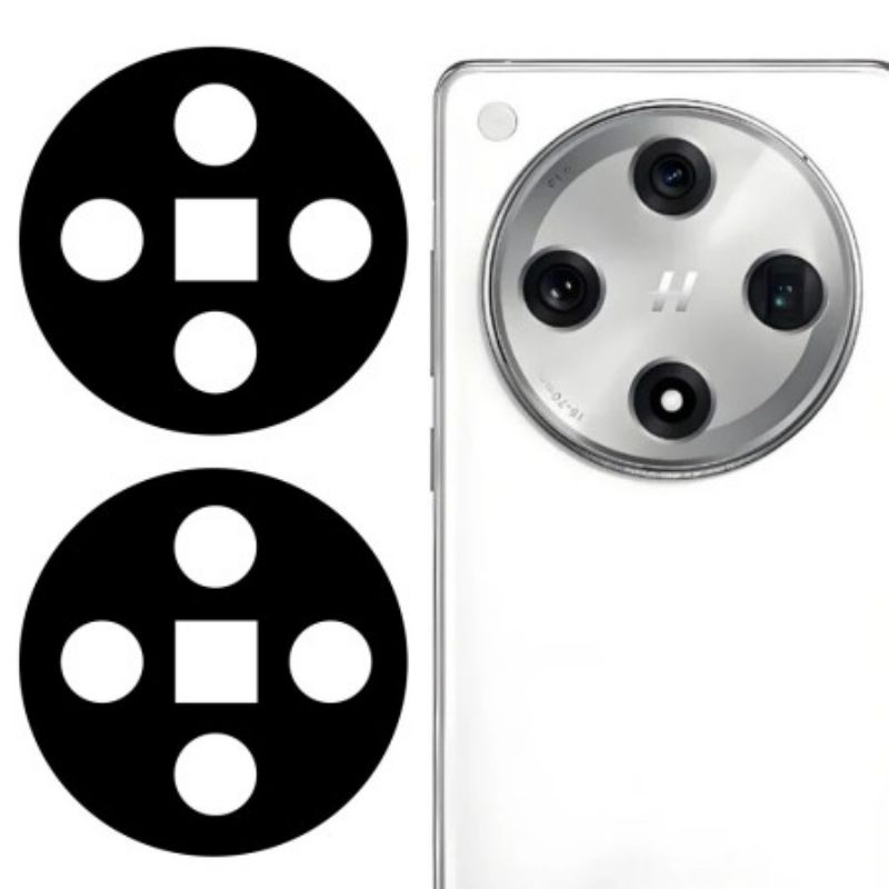 Lentille de Protection pour Écran Oppo Find X8 (version noire)