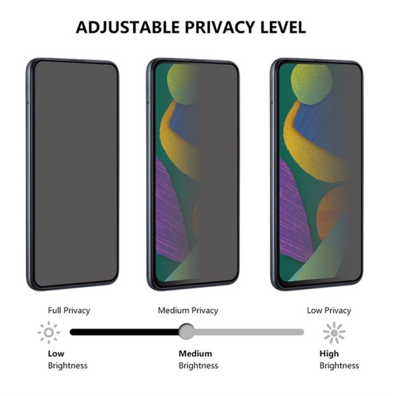 Protection Écran Anti-Espion pour Realme 14X 5G / C55 4G