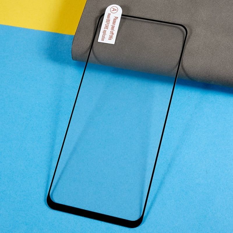 Protection Écran Verre Trempé Oppo Reno 8 Contours Noirs