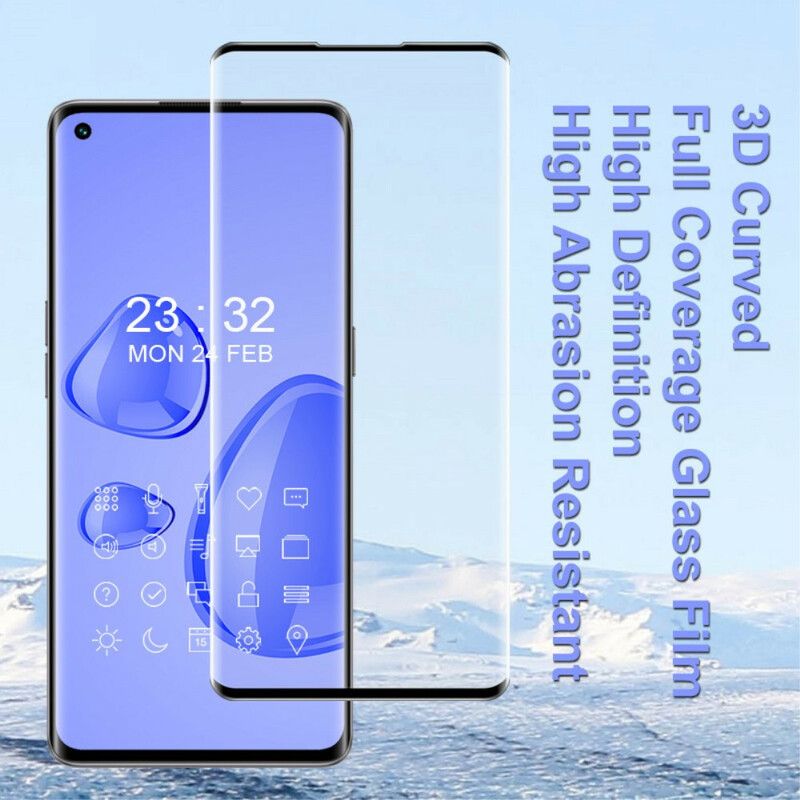 Protection En Verre Trempé Imak 3d Pour Coque Oppo Reno 6 Pro 5G