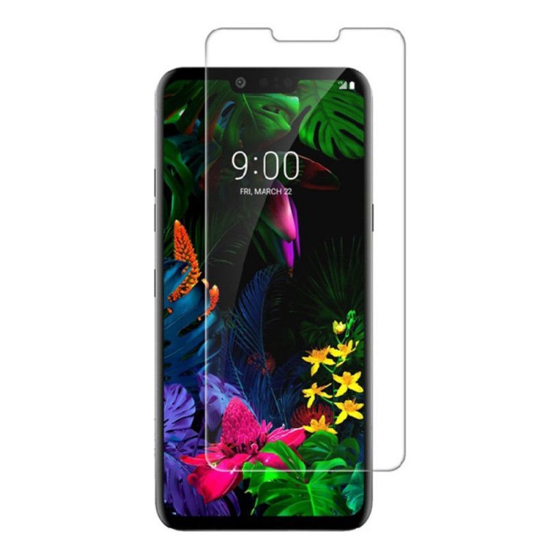 Protection En Verre Trempé Pour L’écran Du Lg G8 Thinq