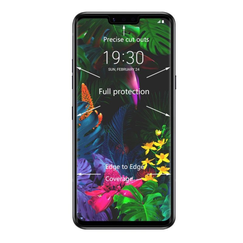 Protection En Verre Trempé Pour L’écran Du Lg G8 Thinq