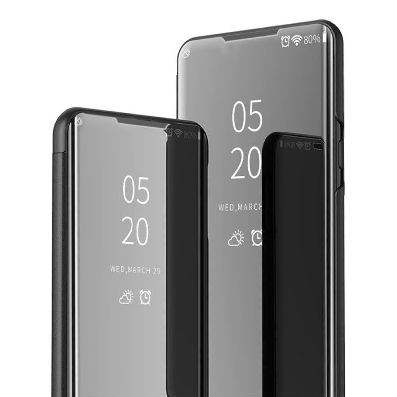 View Cover Oppo A53 / A53s Miroir Et Simili Cuir