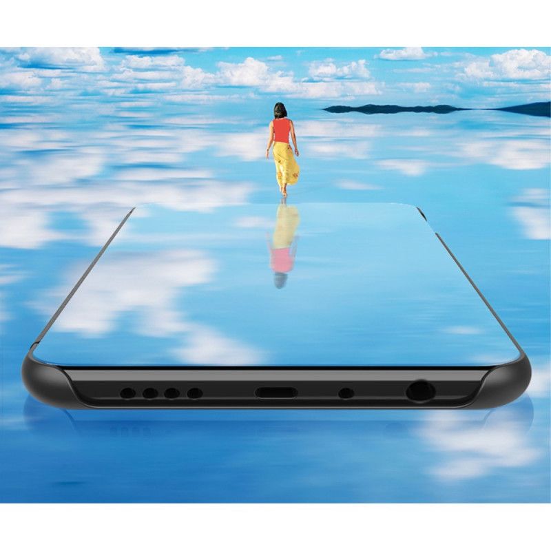 View Cover Oppo A53 / A53s Miroir Et Simili Cuir