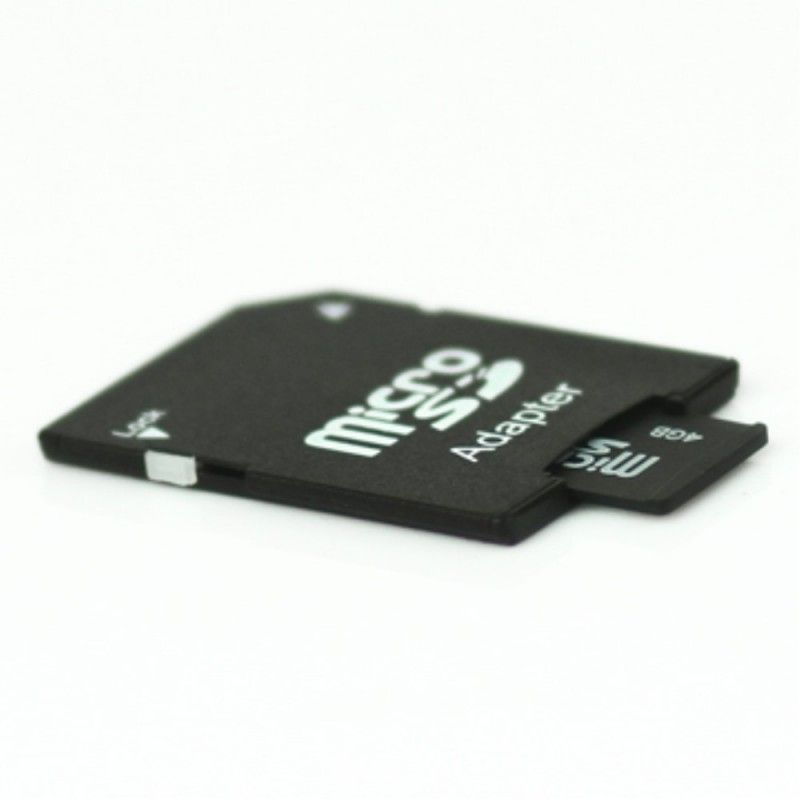 Carte Micro Sd 4go Avec Adaptateur Sd