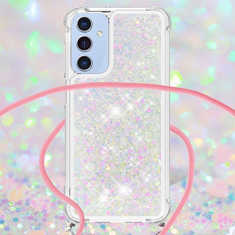 Coque à Cordon Samsung Galaxy A17 4G / 5G Paillettes
