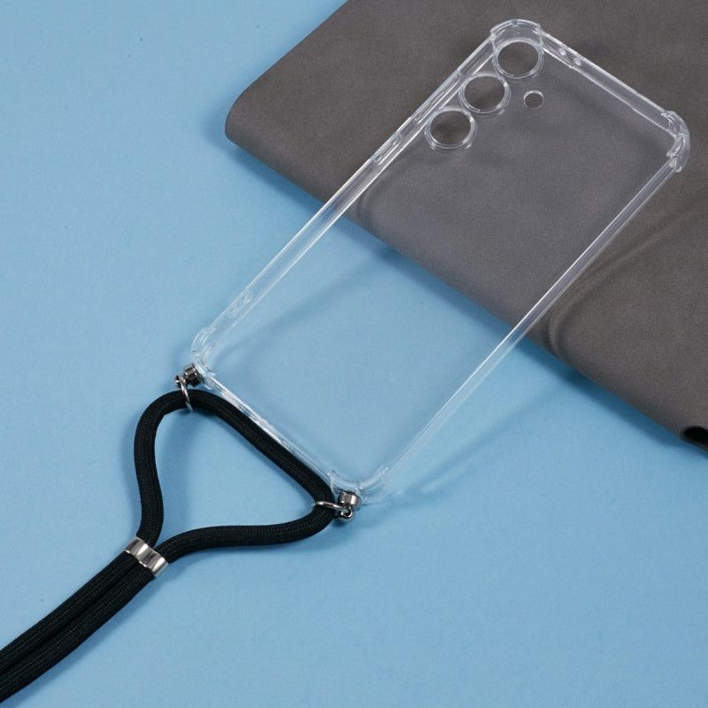 Coque à Cordon Samsung Galaxy S25 FE Transparente